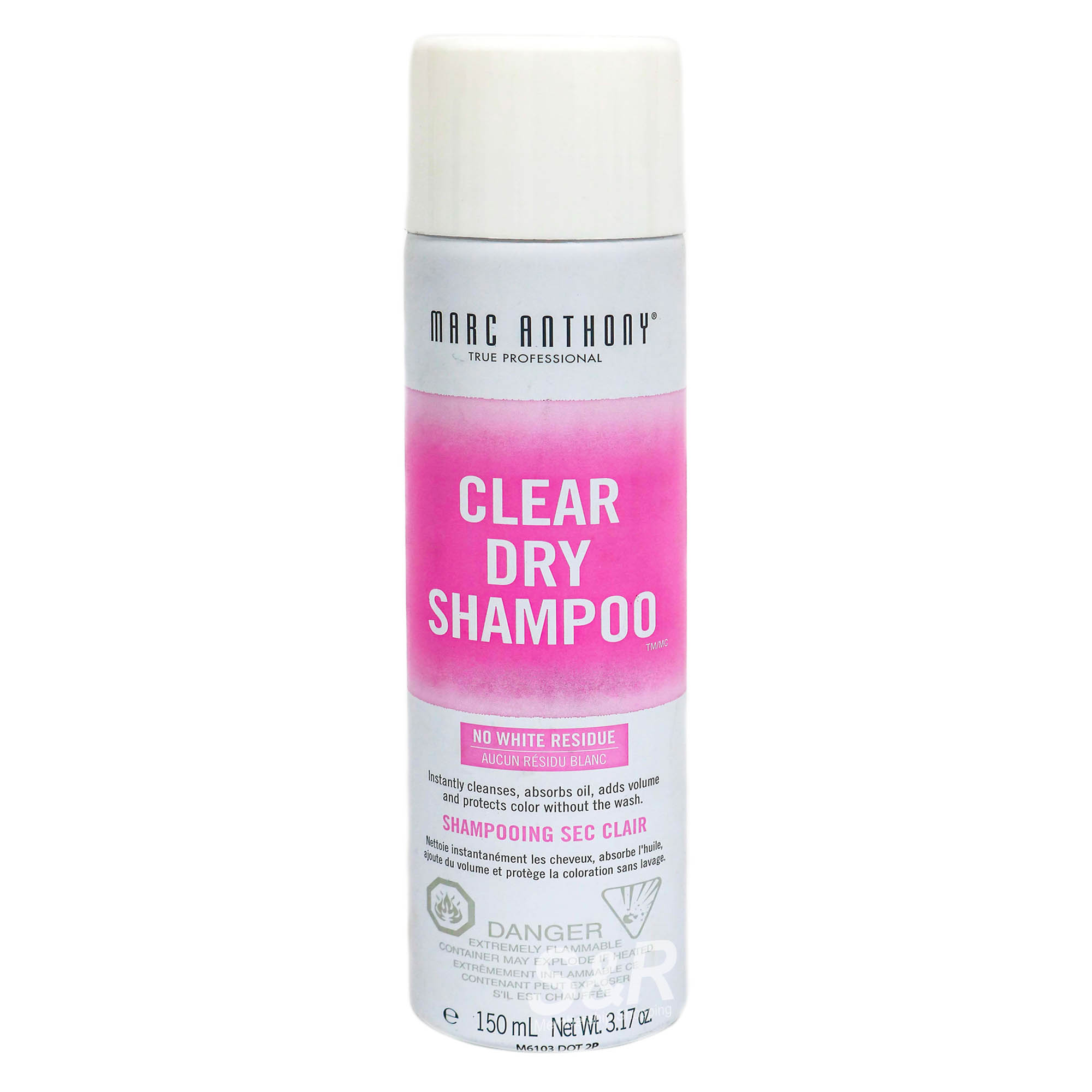 Marc Anthony Clear Dry Shampoo 150mL Marc Anthony Clear Dry Shampoo 150mL